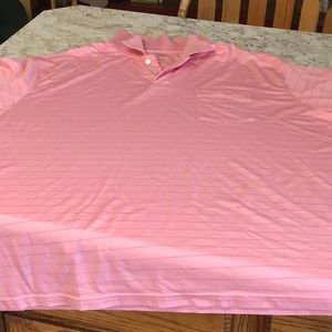 4XT pink short sleeve polo